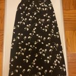 Sanctuary Black and White Floral Midi Skirt Photo 9