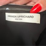 Amanda Uprichard  Lucienne Strapless Skort Romper Dress In Black & Ivory Photo 9