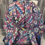 Vera Bradley Disney Sensational Six Paisley Medium Backpack Mickey Minnie Pluto . Photo 3