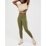 Aerie OFFLINE Real Me Xtra Track Legging Olive Green Granola Groove M Short NWT Photo 6