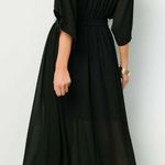 Baltic Born  Kia Kimono Black Maxi Dress Photo 1