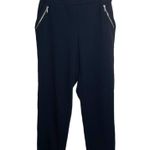 Maurice's Black Zip Pocket High Rise Crepe Jogger Pants Photo 1