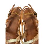 Sam Edelman  T-Strap Leather Sandals Size 7 AE Outfitters Summer Chic Photo 3
