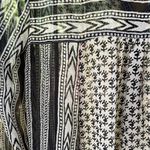 Free People  Feather In The Wind Tunic Top Black Beaded Size XS Photo 4