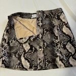 Urban Outfitters UO Snakeskin Mini Skirt Photo 2