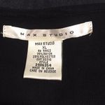 Max Studio  cable knit sleeveless black dress Photo 4