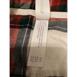 Stars Above Plaid Button Up Pajama Shirt Casual Flannel School Everyday Photo 6