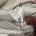 Free People  WE THE FREE Palo Alto Top In Ivory size L Photo 10