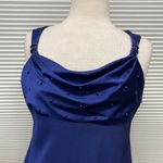 Donna Ricco New York NWT Blue Cocktail Dress 10P Photo 1