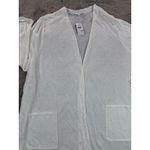 NWT J. Jill White Linen Blend Open Front Cardigan Sweater 4X Womens Oversized Photo 5