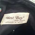 Vintage West Bay Women’s 8 Black Leather Skirt 80s 90s Photo 4