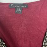 Twenty One  Maroon heavy beaded 
Sequin Medallion Party Dress
Y2k Size LG Photo 9