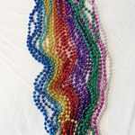 Mardi Gras Fat Tuesday Bead Necklaces Set of 15 Multiple Photo 1