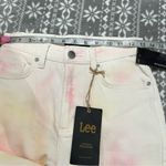 Lee ‎ High Rise Flare Vintage Modern 70's High Rise Tie Dye Jeans Size 25 Photo 10