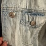American Eagle  Light Blue Denim Jacket Women's Small Photo 4