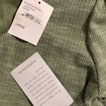 Velvet Torch  Dress Womens Large Sage Green Puff Sleeve Mini‎ Knit Photo 6