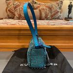 Kurt Geiger NWT  London Party Pochette Purse - Blue Rainbow Photo 8