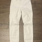 Pistola  Lightly Distressed White Skinny Jeans, Size 25 Photo 1