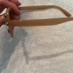 NWOT tan squarish sunnies with embellishments Photo 4