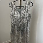 Stenay Silver Sequin Dress Size 10 Photo 1