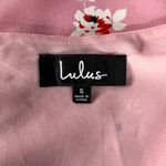 Lulus Pink Floral Mini Skater Dress Photo 10