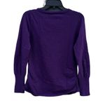 Banana Republic  Italian Yarn Wool Cashmere Blend Sweater M Purple Quiet Luxury Photo 2