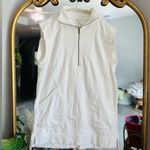 Anthropologie  daily practice white zip front mini dress XL Photo 0