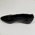 Homers Baby Flat with Chain Superluxe Black Patent Leather Shoes Size 7 Photo 6