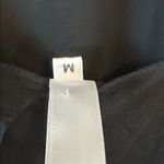 Rat and Boa Black Silk Ruffle Selena Dress Size: M Size M Photo 10