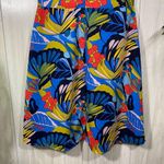 J.Crew Mercantile Tropical Floral Faux Wrap Front Mini Dress size 0 J6370 Photo 6