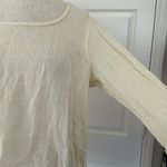 Flax  cotton & linen gauzy tunic blouse Photo 11