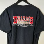 Delta Brian's Bar Deland Florida T Shirt Vintage Y2K Black Large L Graphic Tee Photo 12