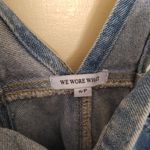 We Wore What  Size Small Denim Cotton Overalls Blue Trendy Country Gardening Photo 7