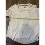 Victoria's Secret Pink y2k Crewneck Sequin Dog Logo Long Sleeve Sweatshirt Small White Photo 4