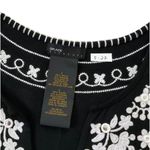 Grace Elements Black Embroidered Sleeveless Knee Length Dress Size L | 5-27 Photo 1