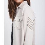 Rails  Loren Stone Rosegold Military Long Sleeve Button Up Sz S Photo 0