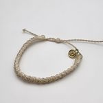 Pura Vida Pura Vide White Braided Adjustable Bracelet Photo 2