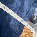 Orvis NWT  Blue Shattered Glass Embossed Travel Performance Skort Size X-Large Photo 2