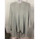 Vince Camuto  Knit‎ Cardigan Open Front Sweater Pockets Gray Cozy Womens Photo 5