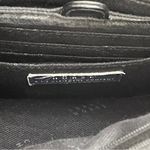 Liz Claiborne Vintage 1983 Crazy Horse Black Geometric Pattern Crossbody Bag Photo 10