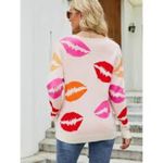 Boutique kisses all over lip print deep v Photo 1