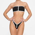 SKIMS NWT  Sporty Zipper Swim Bikini Bottom Photo 0