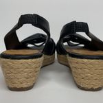 G.H. BASS & Co. Black Wedge Sandals Size 6.5 Photo 10