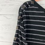 Free People We the Free Button Sleeve Cotton Long Sleeve Top Size S Photo 8