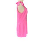 Amanda Uprichard Allora Mini Dress Shocking Pink Size Large Barbie Photo 3