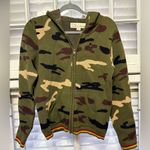 Vintage Havana  Camo Zip Up Hoodie Photo 0