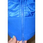 New NWT Adidas Stella McCartney M Bright Blue $250 Fleece Hoodie Jacket Warm Size M Photo 7