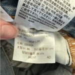 Levi's  Skinny Jeans Distressed 501's Size 24 Blue Photo 4