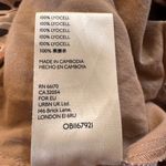 Anthropologie  Isobel Wide Leg Pleated Flowy Animal Print Crop Pants Size Large Photo 4