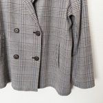 Madewell [] Caldwell Oversized Menswear Plaid Double Breasted Blazer Jacket Sz XL Photo 5